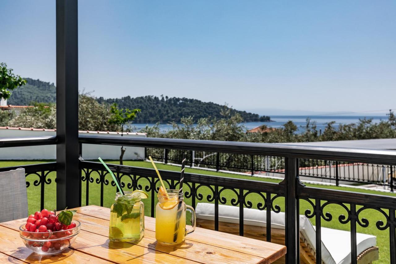 Panormos Beach Hotel Skopelos Eksteriør billede