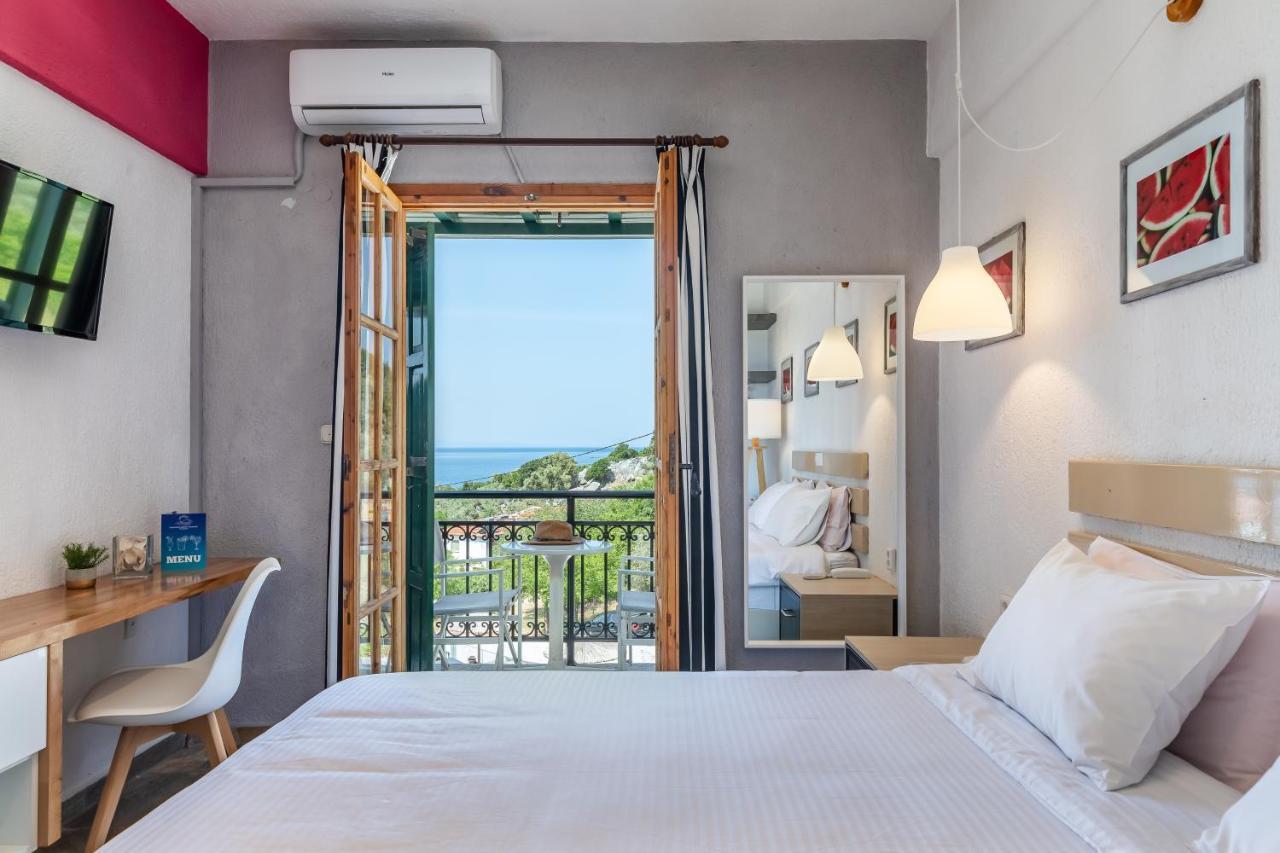 Panormos Beach Hotel Skopelos Eksteriør billede