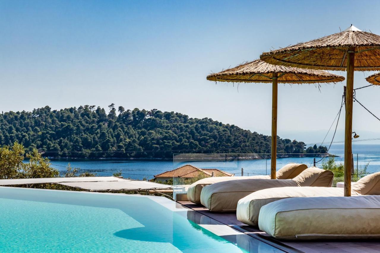 Panormos Beach Hotel Skopelos Eksteriør billede