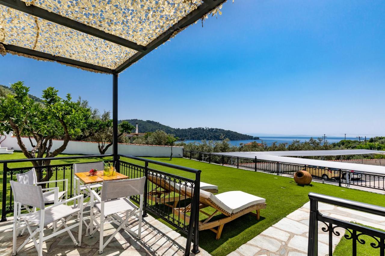Panormos Beach Hotel Skopelos Eksteriør billede