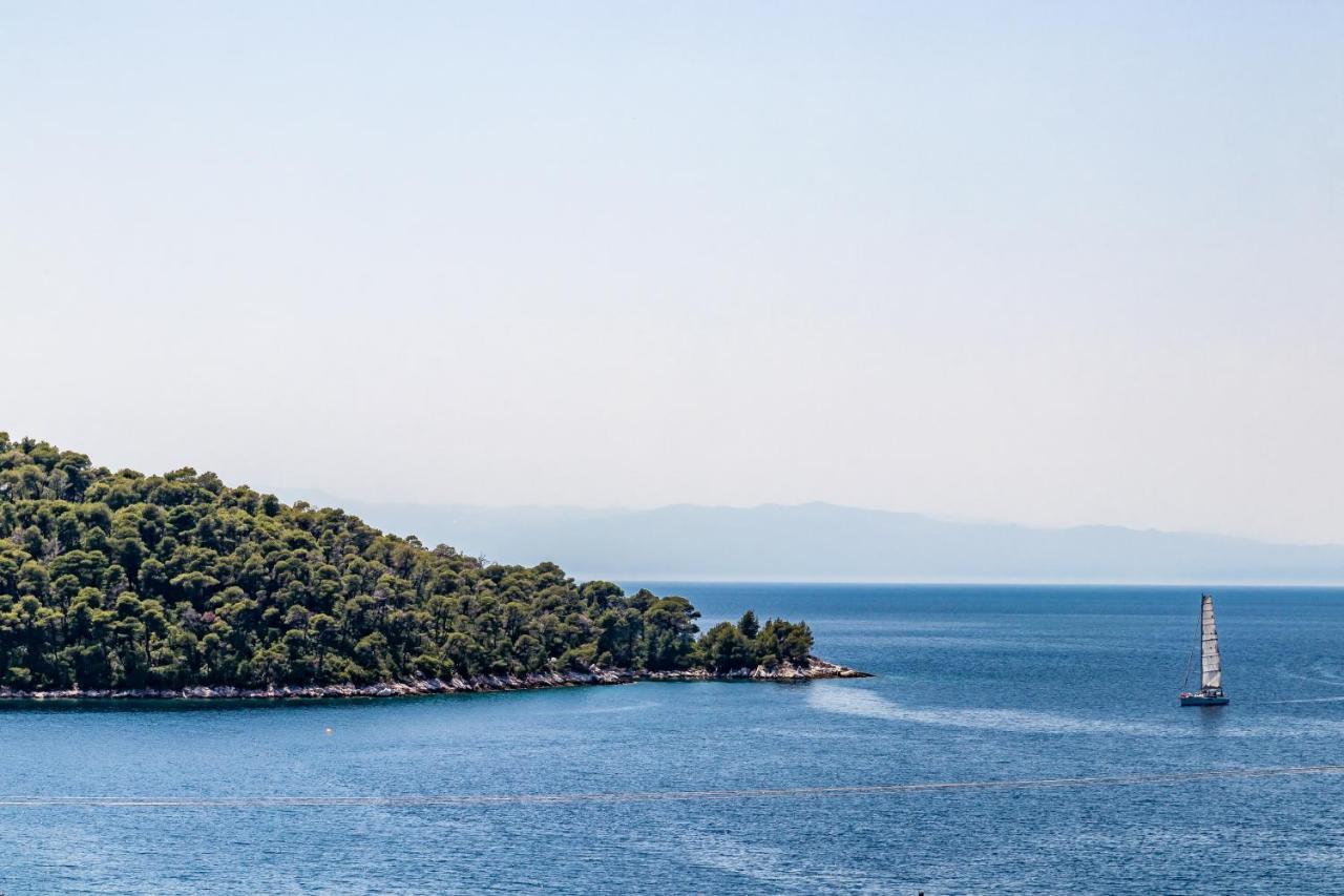 Panormos Beach Hotel Skopelos Eksteriør billede