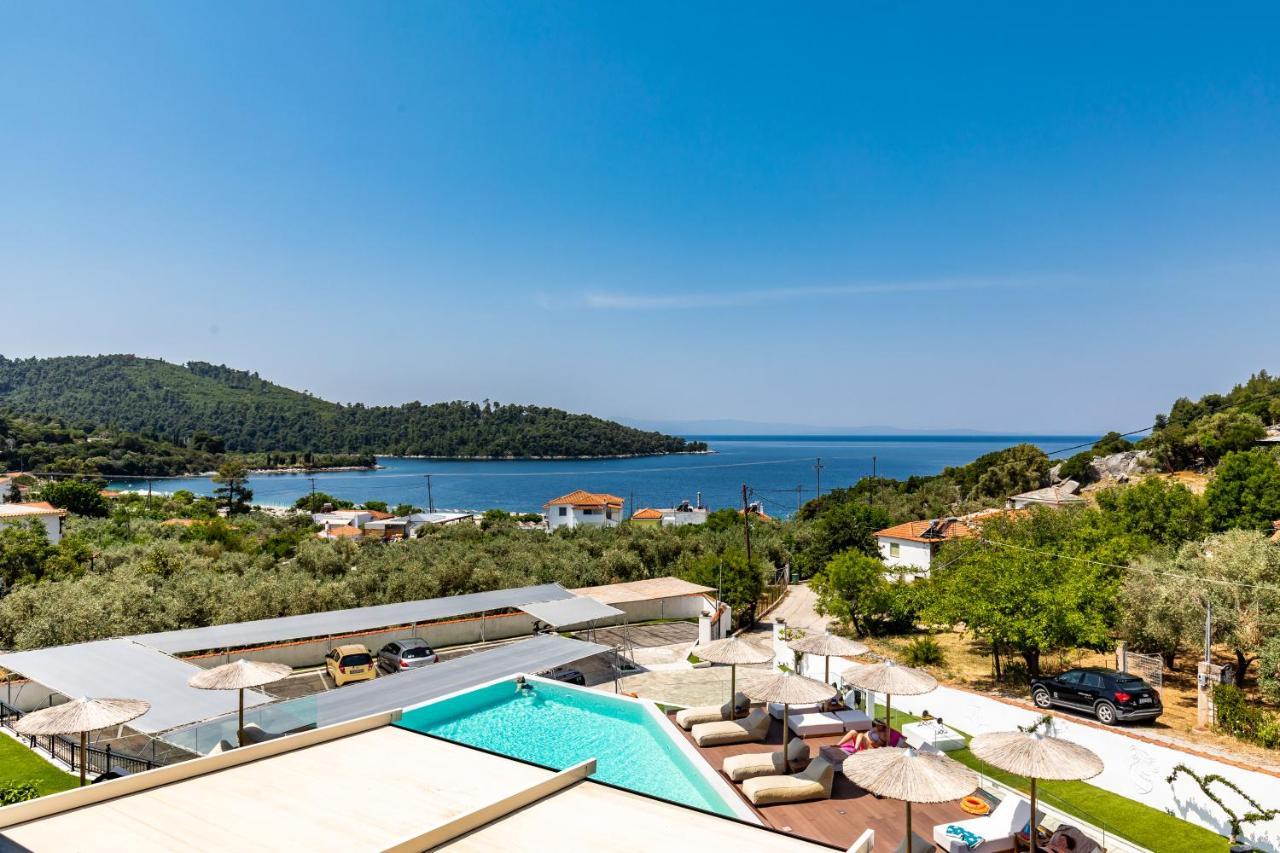 Panormos Beach Hotel Skopelos Eksteriør billede