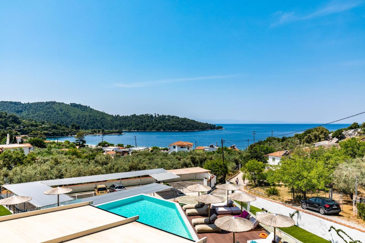 Panormos Beach Hotel Skopelos Eksteriør billede