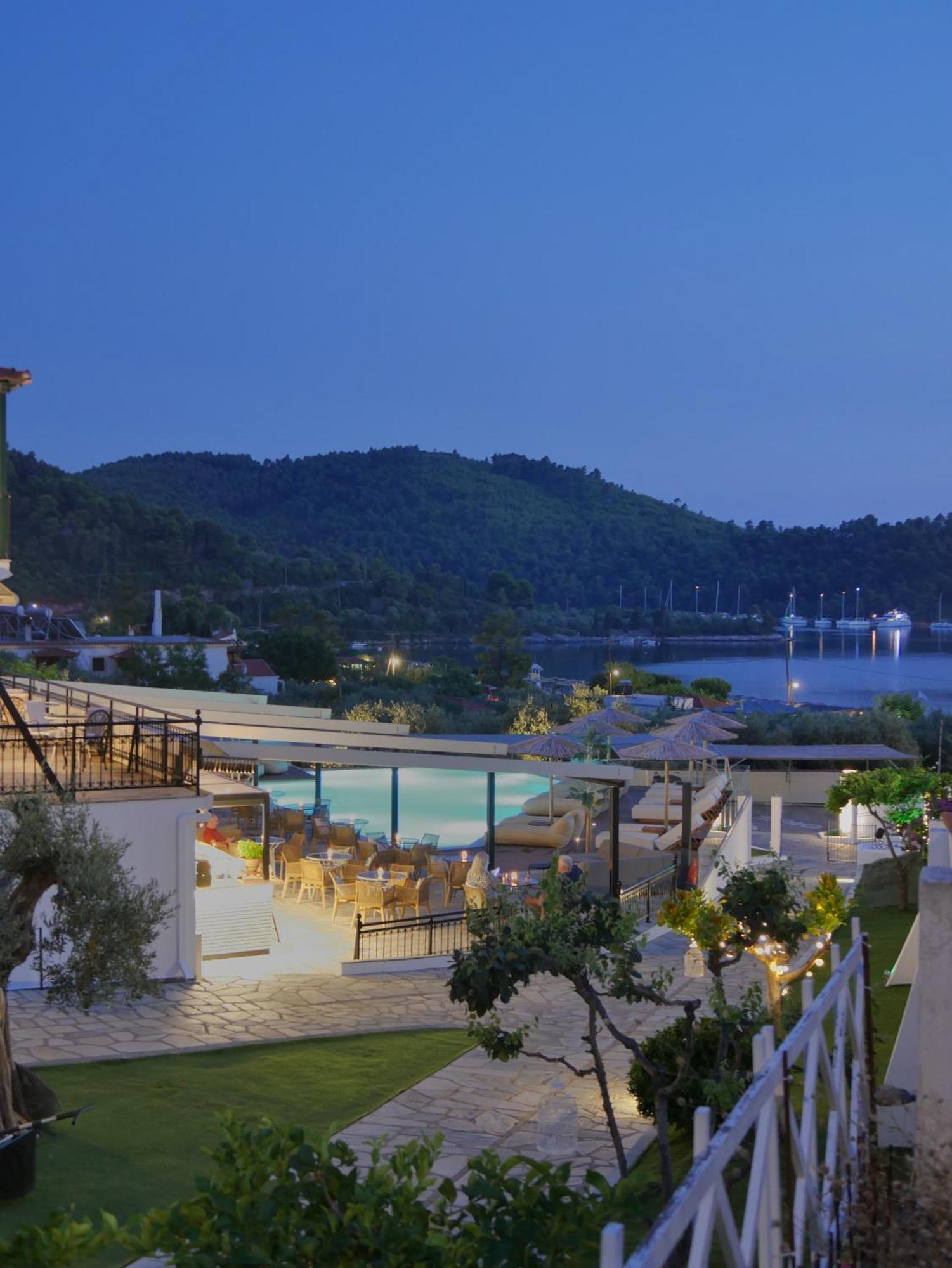 Panormos Beach Hotel Skopelos Eksteriør billede