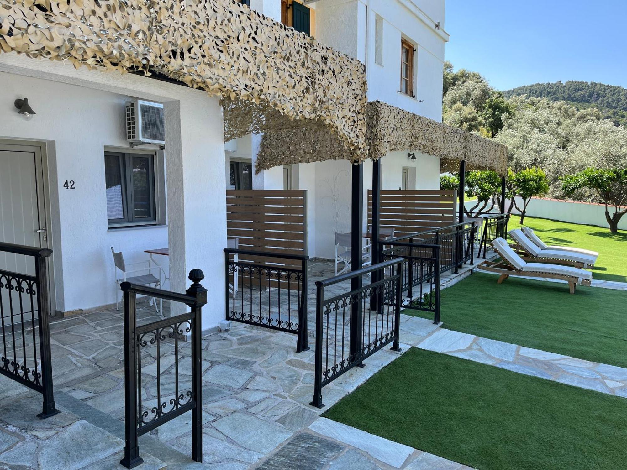 Panormos Beach Hotel Skopelos Eksteriør billede